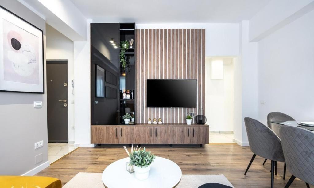 Majestic Apartament With View In Magheru 布加勒斯特 外观 照片