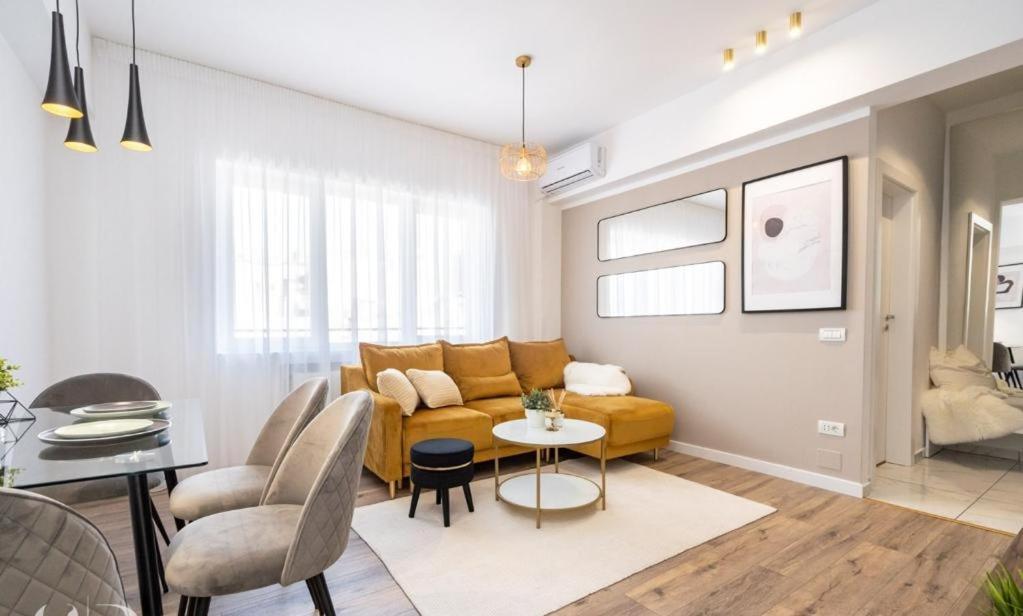 Majestic Apartament With View In Magheru 布加勒斯特 外观 照片
