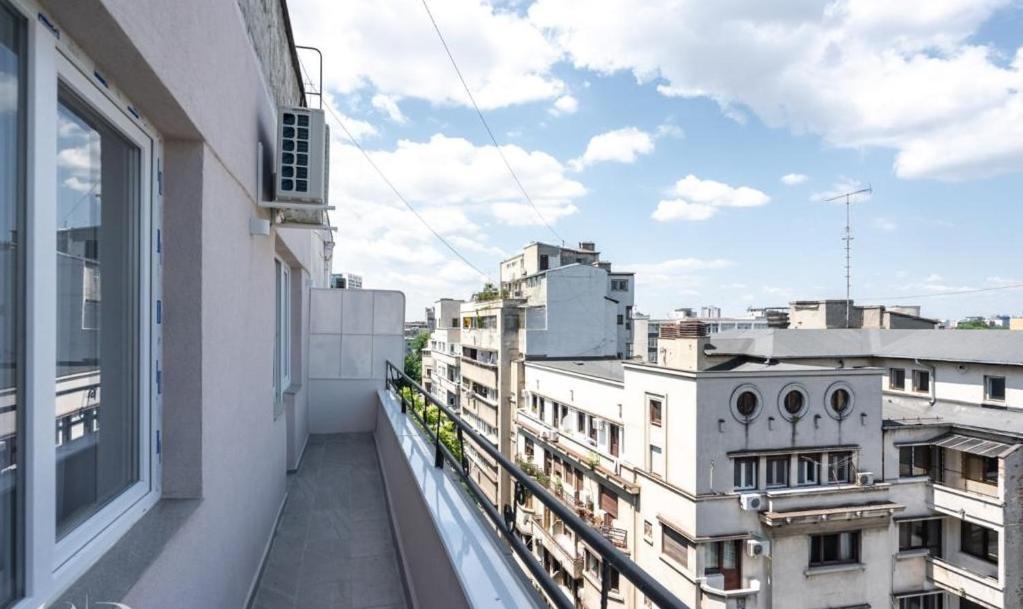 Majestic Apartament With View In Magheru 布加勒斯特 外观 照片