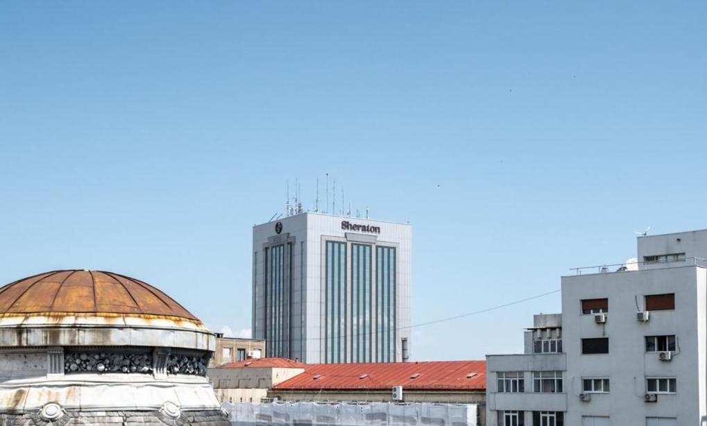 Majestic Apartament With View In Magheru 布加勒斯特 外观 照片